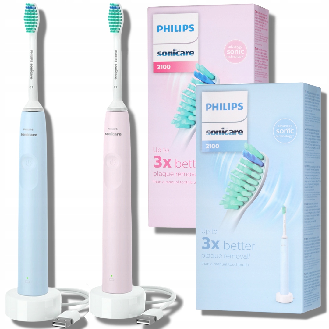 2 sonické zubné kefky Philips Sonicare HX3651/11 a HX3651/12